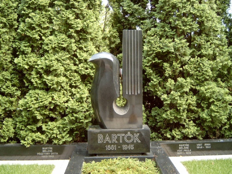 A Bartók család síremléke Budapesten
